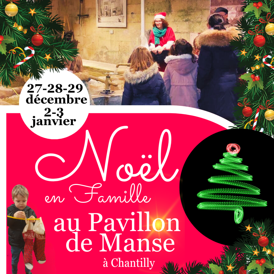 Noël en famille au Pavillon de Manse !